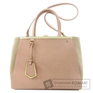 Fendi Toujours Handbag Calfskin Canvas